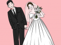 结婚照漫画